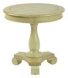 OSP Home Furnishings Avalon Round Accent table Antique Celedon