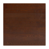 Baxton Studio Leena Mid-Century Modern Finished Wood Counter Height Pub Table Walnut Brown Leena-Walnut-PT