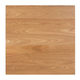 Baxton Studio Leena Mid-Century Modern Finished Wood Counter Height Pub Table Natural Oak Leena-Natural Oak-PT