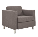 OSP Home Furnishings Pacific Armchair Cement