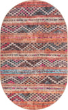 Unique Loom Timeless Andrew Machine Made Geometric Rug Multi, Blue/Gold/Green/Ivory/Rust Red/Pink/Beige/Black/Brown 5' 1" x 8' 0"