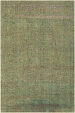 Unique Loom Austin Muse Machine Made Abstract Rug Green, Beige/Light Blue/Olive/Orange/Red/Yellow 6' 1" x 9' 0"