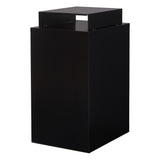 OSP Home Furnishings Metal File Cabinet Black
