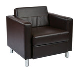 OSP Home Furnishings Pacific Armchair Espresso