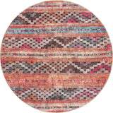 Unique Loom Timeless Andrew Machine Made Geometric Rug Multi, Blue/Gold/Green/Ivory/Rust Red/Pink/Beige/Black/Brown 7' 7" x 7' 9"