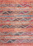 Unique Loom Timeless Andrew Machine Made Geometric Rug Multi, Blue/Gold/Green/Ivory/Rust Red/Pink/Beige/Black/Brown 7' 7" x 10' 6"