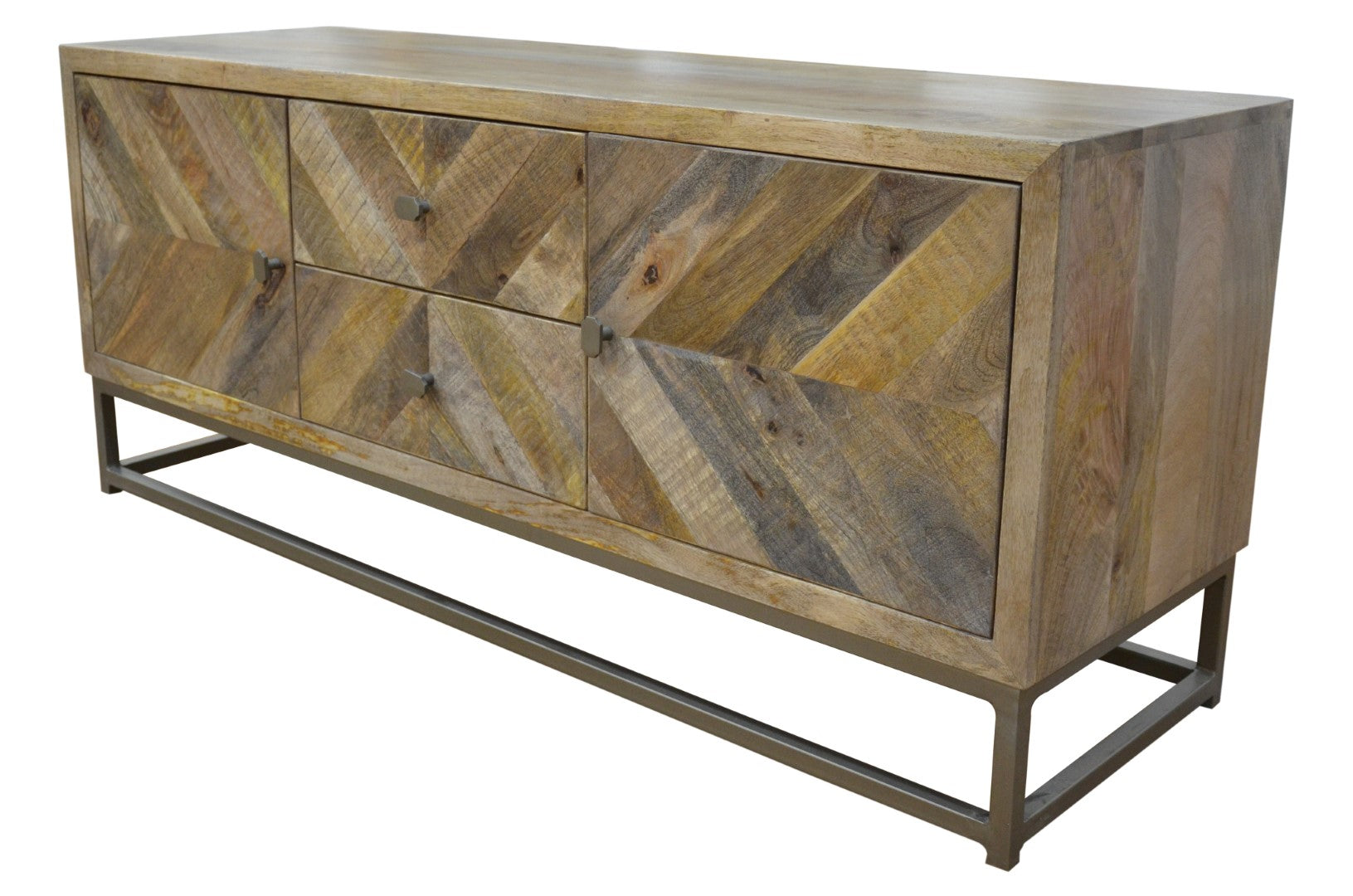 Maddy Media Console English Elm