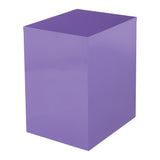 OSP Home Furnishings 22" Pencil, Box, File Cabinet Purple