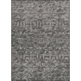 Dalyn Rugs Aberdeen AB1 Machine Made 100% Polyester Microfiber Casual Rug Graphite 8' x 10' AB1GR8X10