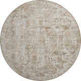 Dalyn Rugs Aberdeen AB2 Machine Made 100% Polyester Microfiber Casual Rug Driftwood 8' x 8' AB2DR8RO