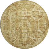 Dalyn Rugs Aberdeen AB2 Machine Made 100% Polyester Microfiber Casual Rug Gold 8' x 8' AB2GO8RO
