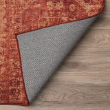 Dalyn Rugs Aberdeen AB2 Machine Made 100% Polyester Microfiber Casual Rug Paprika 8' x 10' AB2PK8X10