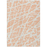 Addison Rugs Chantille ACN501 Machine Made Polyester Transitional Rug Peach Polyester 10' x 14'