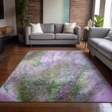 Addison Rugs Chantille ACN505 Machine Made Polyester Contemporary Rug Purple Polyester 10' x 14'