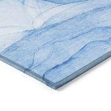 Addison Rugs Chantille ACN507 Machine Made Polyester Transitional Rug Blue Polyester 10' x 14'