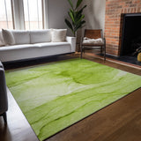 Addison Rugs Chantille ACN507 Machine Made Polyester Transitional Rug Green Polyester 10' x 14'