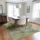 Addison Rugs Chantille ACN508 Machine Made Polyester Transitional Rug Olive Polyester 10' x 14'