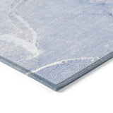 Addison Rugs Chantille ACN510 Machine Made Polyester Transitional Rug Blue Polyester 10' x 14'