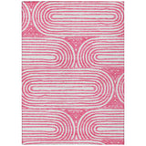 Addison Rugs Chantille ACN540 Machine Made Polyester Contemporary Rug Blush Polyester 10' x 14'