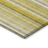 Addison Rugs Chantille ACN543 Machine Made Polyester Transitional Rug Gold Polyester 10' x 14'