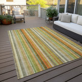 Addison Rugs Chantille ACN543 Machine Made Polyester Transitional Rug Khaki Polyester 10' x 14'