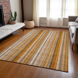 Addison Rugs Chantille ACN543 Machine Made Polyester Transitional Rug Paprika Polyester 10' x 14'