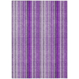 Addison Rugs Chantille ACN543 Machine Made Polyester Transitional Rug Purple Polyester 10' x 14'