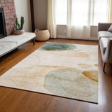 Addison Rugs Chantille ACN545 Machine Made Polyester Transitional Rug Beige Polyester 10' x 14'