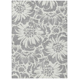 Addison Rugs Chantille ACN551 Machine Made Polyester Transitional Rug Gray Polyester 10' x 14'