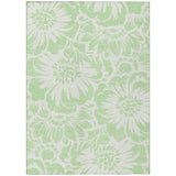 Addison Rugs Chantille ACN551 Machine Made Polyester Transitional Rug Mint Polyester 10' x 14'