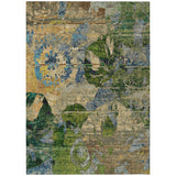 Addison Rugs Chantille ACN555 Machine Made Polyester Transitional Rug Taupe Polyester 10' x 14'