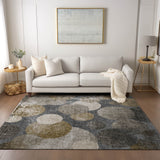 Addison Rugs Chantille ACN556 Machine Made Polyester Transitional Rug Brown Polyester 10' x 14'