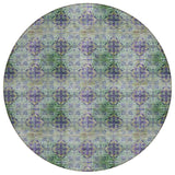 Addison Rugs Chantille ACN557 Machine Made Polyester Transitional Rug Purple Polyester 8' x 8'