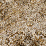 Addison Rugs Chantille ACN557 Machine Made Polyester Transitional Rug Taupe Polyester 10' x 14'