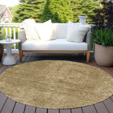 Addison Rugs Chantille ACN559 Machine Made Polyester Transitional Rug Beige Polyester 8' x 8'