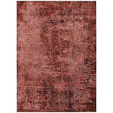 Addison Rugs Chantille ACN559 Machine Made Polyester Transitional Rug Merlot Polyester 10' x 14'