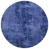 Addison Rugs Chantille ACN559 Machine Made Polyester Transitional Rug Navy Polyester 8' x 8'