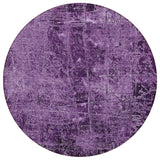 Addison Rugs Chantille ACN559 Machine Made Polyester Transitional Rug Purple Polyester 8' x 8'