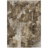 Addison Rugs Chantille ACN560 Machine Made Polyester Transitional Rug Taupe Polyester 10' x 14'