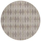 Addison Rugs Chantille ACN561 Machine Made Polyester Transitional Rug Beige Polyester 8' x 8'