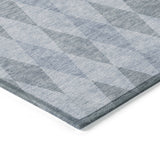 Addison Rugs Chantille ACN561 Machine Made Polyester Transitional Rug Denim Polyester 10' x 14'