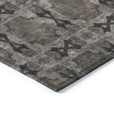 Addison Rugs Chantille ACN564 Machine Made Polyester Transitional Rug Gray Polyester 10' x 14'