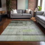 Addison Rugs Chantille ACN568 Machine Made Polyester Transitional Rug Olive Polyester 10' x 14'