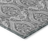 Addison Rugs Chantille ACN572 Machine Made Polyester Transitional Rug Gray Polyester 10' x 14'
