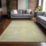 Addison Rugs Chantille ACN573 Machine Made Polyester Transitional Rug Gold Polyester 10' x 14'