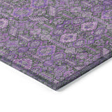 Addison Rugs Chantille ACN574 Machine Made Polyester Transitional Rug Purple Polyester 10' x 14'