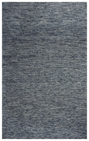 Rizzy Berkshire BKS101 Hand Tufted Casual Wool Rug Blue 8'6" x 11'6"