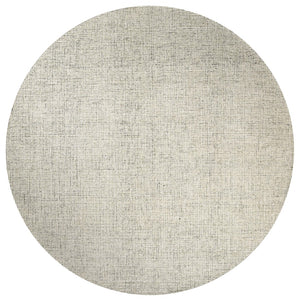 Rizzy Brindleton BR349A Hand Tufted Casual/Transitional Wool Rug Beige/Ivory 8' x 8' Round