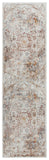 Rizzy Bristol BRS102 Power Loomed Transitional Polypropylene/Polyester Rug Beige/Copper 2'7" x 8'