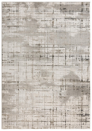 Rizzy Calabria CLA799 Power Loomed Contemporary/Modern Polyester Rug Ivory 8'10" x 11'10"